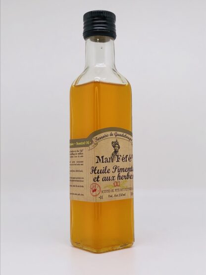 Huile pimentée et aux herbes 250ml – Image 2