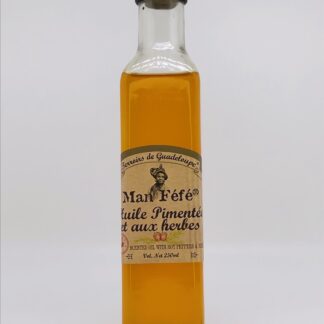 Huile pimentée et aux herbes 250ml