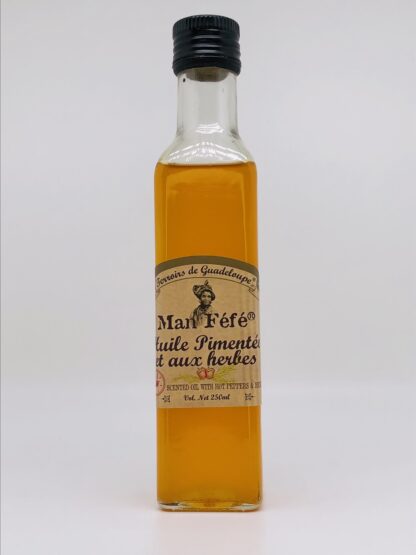 Huile pimentée et aux herbes 250ml
